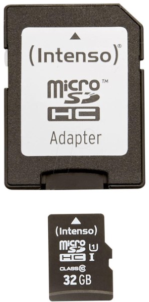 INTENSO MICRO SECURE DIGITAL MICROSD UHS-I  32GB