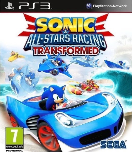 SONIC ALL-STARS RACING TRANSFORMED PS3