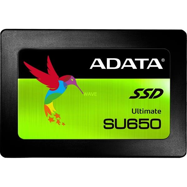ADATA ULTIMATE SU650 480 GB, SOLID STATE DRIVE READ 480 GB 520 MB / S, WRITE 450 MB / S SATA 6 GB / S, 2.5 "
