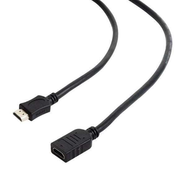 CABLEXPERT HIGH SPEED HDMI EXTENSION CABLE WITH ETHERNET 1,8M