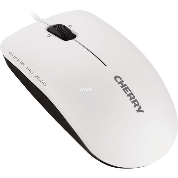 CHERRY MC 2000 MOUSE USB 3 BUTTONS VISUAL TECHNOLOGY WITH INFRARED WHITE