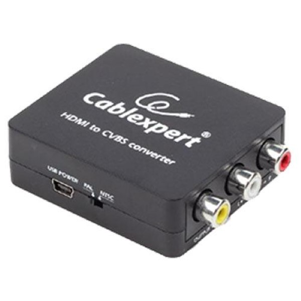 CABLEXPERT HDMI TO CVBS CONVERTER  +STEREO AUDIO