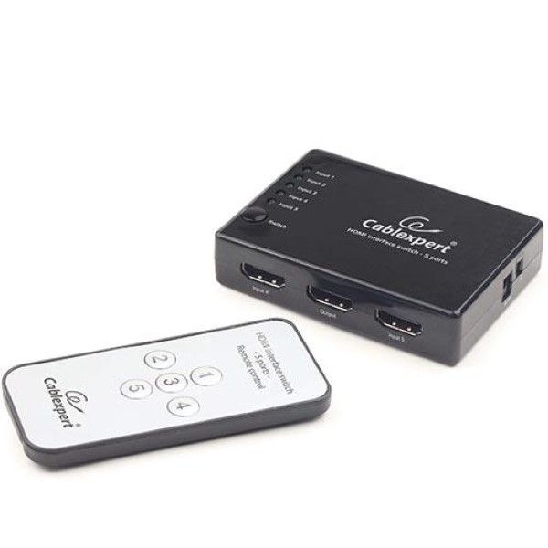 CABLEXPERT HDMI INTERFACE SWITCH 5 PORTS