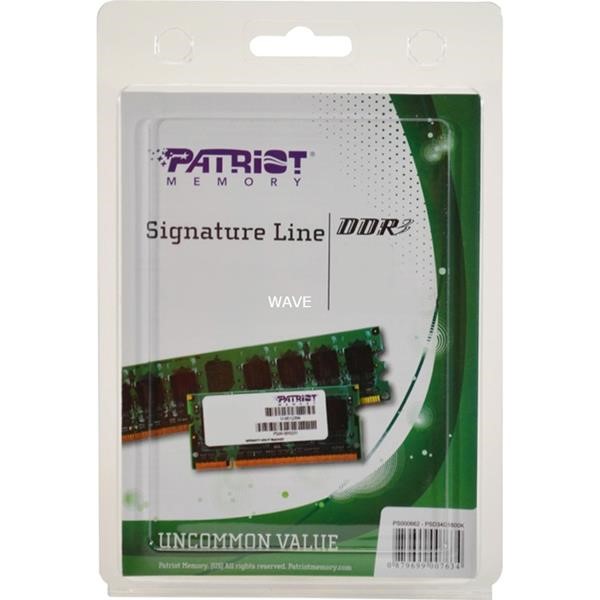 PATRIOT SO-DIMM 8 GB DDR3-1600, RAM 8 GB CL11 1 PIECE PSD38G16002S PSD38G16002S