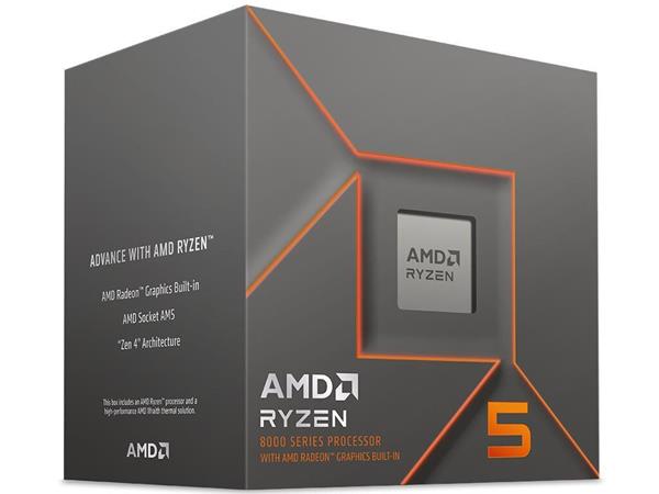 AMD Ryzen 5 8500G 3.5GHz Επεξεργαστής 6 Πυρήνων για Socket AM5 σε Κουτί με Ψύκτρα