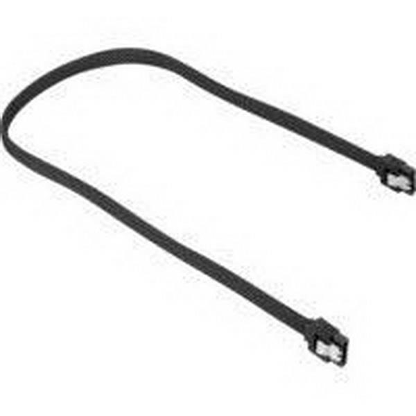 SHARKOON DATA TRANSFER SATA III CABLE SLEEVE BLACK, 30 CM