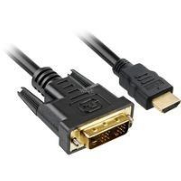 SHARKOON AUDIO / VIDEO SHA HDMI -> DVI-D  18 + 1  1.0M, CABLE BLACK