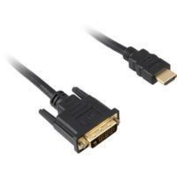 SHARKOON AUDIO / VIDEO SHA HDMI -> DVI-D  24 + 1  1.0M, CABLE BLACK
