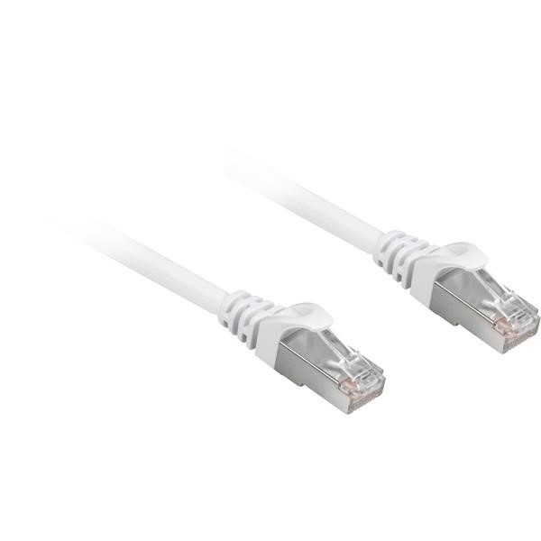 SHARKOON PATCH CABLE RJ45 CAT.6A SFTP CONNECTION WITH HUB SWITCH 1X RJ45  MALE  ON 1X RJ45  MALE  25 CM WHITE, 25CM, LSOH  HALOGEN FREE  4044951018802
