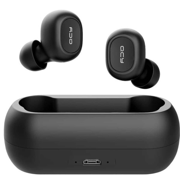 QCY T1C TWS True Wireless Earbuds 5.0 Bluetooth Headphones 80hrs