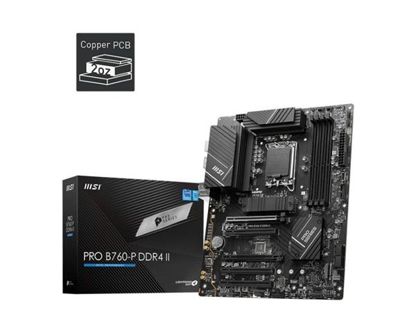 MSI  PRO B760-P DDR4 II