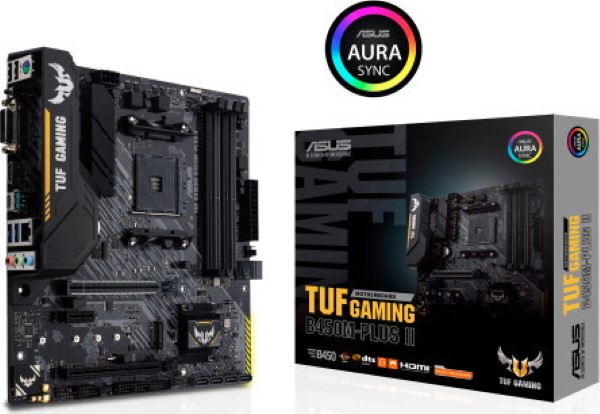 ASUS TUF GAMING B450M-PLUS II B450