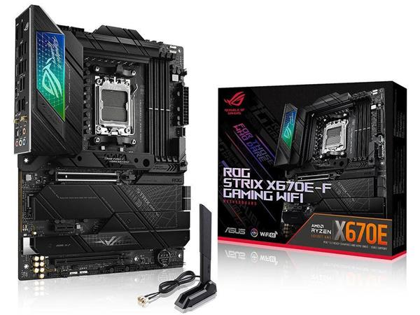 Asus Rog Strix X670E-F Gaming WiFi Motherboard ATX με AMD AM5 Socket