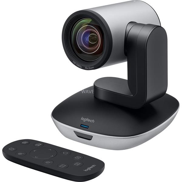 LOGITECH PTZ PRO 2 WEBCAM VIDEO: 1920X1080 PIXEL AVAILABLE BLACK / SILVER