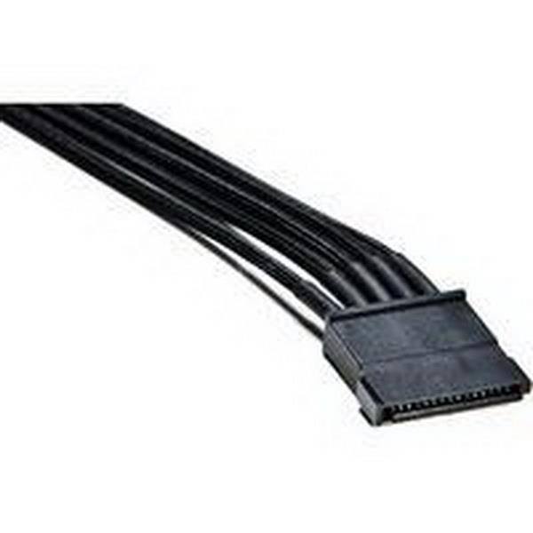 BE QUIET SATA 1X 60 CM, CABLE CONNECTION CABLE 1X 15-PIN SATA  MALE PLUG  TO 1X POWER SUPPLY  PLUG  60 CM BLACK