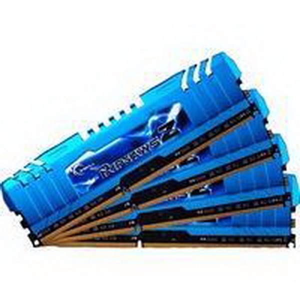 G.SKILL DIMM 32 GB DDR3-2400 QUAD-KIT, MEMORY, 32 GB OF 13-13-31 CL11 4 PIECES F3-2400C11Q-32GZM, RIPJAWSZ SERIES