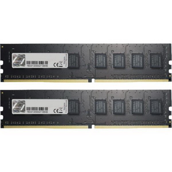 G.SKILL DIMM 8 GB KIT DDR4-2400, RAM 8 GB CL17 17-17-39 OF 2-F4-2400C17D 8GNT, VALUE F4-2400C17D-8GNT