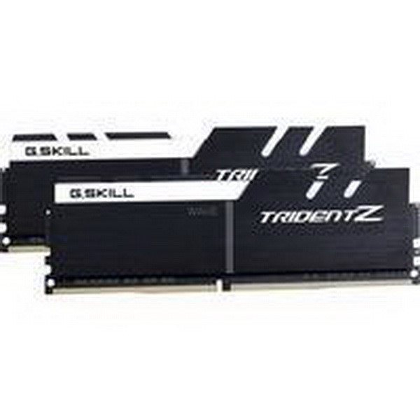 G.SKILL DDR4 DIMM 16 GB DDR4-3200 KIT MEMORY BLACK / WHITE, F4-3200C16D-16GTZKW, TRIDENT Z