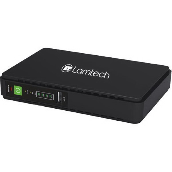 LAMTECH MINI DC UPS 30W 2.0A 9V/12V OUTPUT