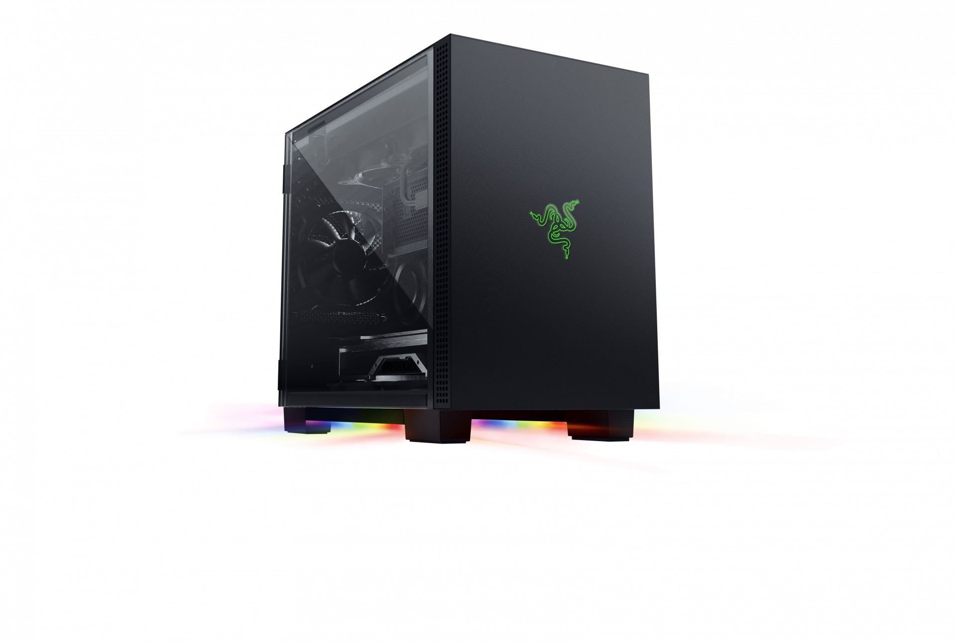 Razer TOMAHAWK M1 Mini-ITX - Computer Case - Dual Side Tempered Glass - Chroma RGB