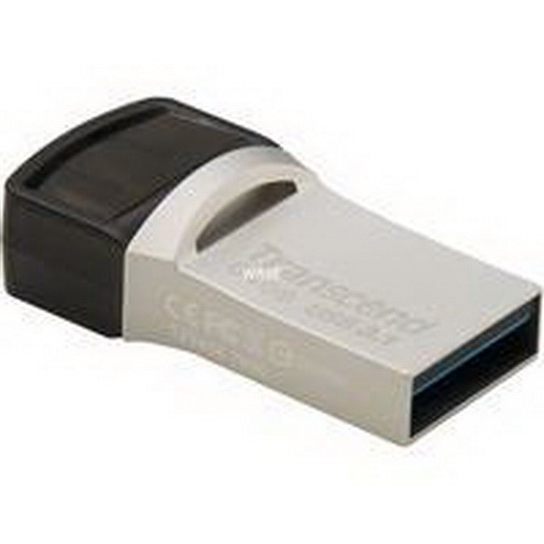TRANSCEND JETFLASH 890 64 GB, 64 GB-STICK USB USB 3.0 / USB 3.1  GEN 1 , USB 3.1 C  GEN 1  TS64GJF890S, OTG, USB TYPE-C