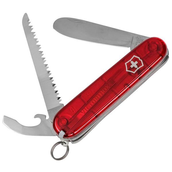 VICTORINOX MY FIRST VICTORINOX RED TRANSPARENT