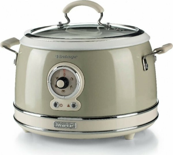 ARIETE VINTAGE FOOD STEAMER, BEIGE