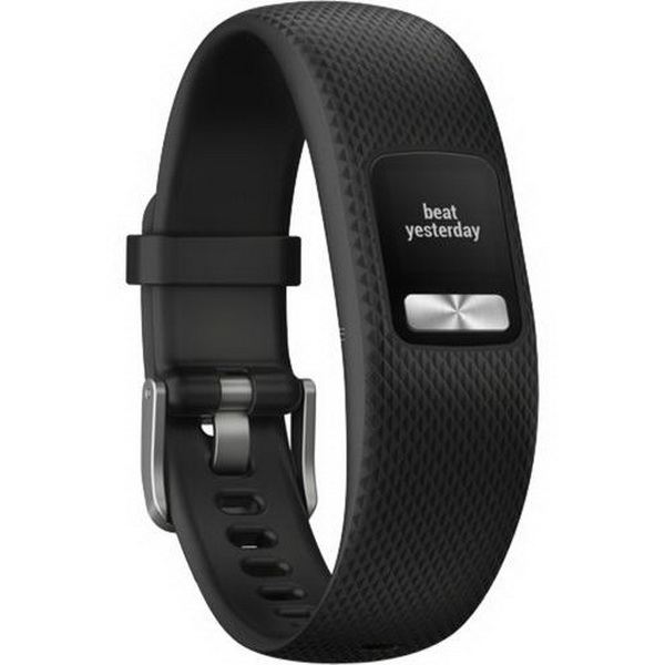GARMIN VIVOFIT 4, FITNESS TRACKER CM 00:11  0.43  MM BLUETOOTH 122-188 BLACK, S / M