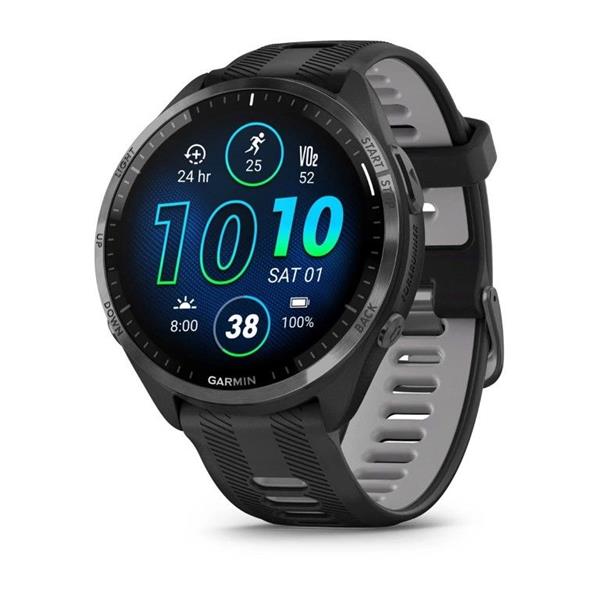 GARMIN FORERUNNER 965 BLACK/POWDER GRAY
