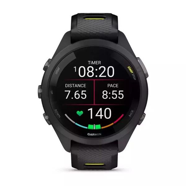 GARMIN FORERUNNER 265S BLACK/AMP YELLOW