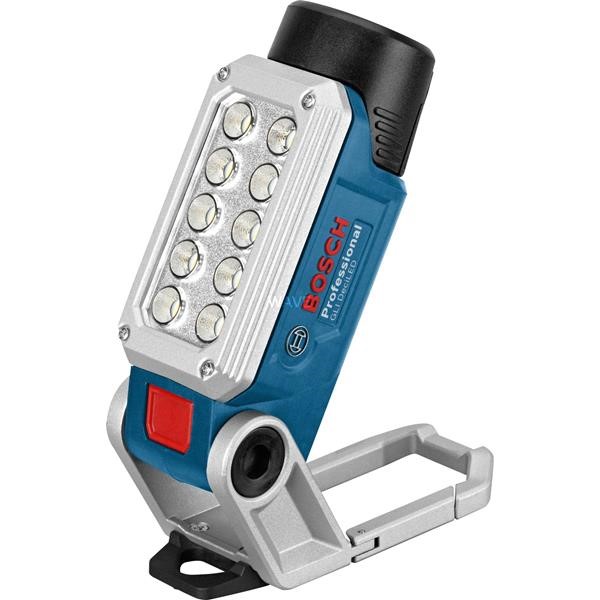 BOSCH CORDLESS LAMP GLI DECILED 12V - 10.8V-LI, WORK LIGHT BLUE, WITHOUT BATTERY AND CHARGER