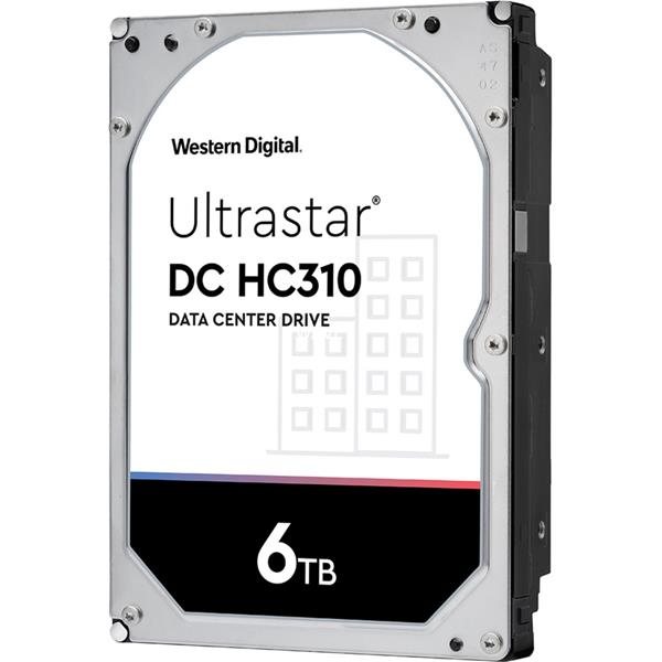 WD ULTRA STAR DC HC310 6 TB, HARD DISK DRIVE SATA 6 GB - S, 3.5 "