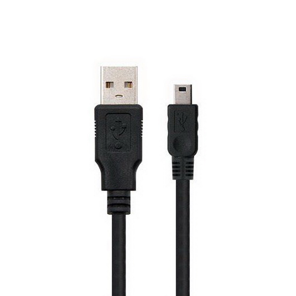 USB CABLE  A  2.0 A MINI USB 5 PIN NANOCABLE 1M