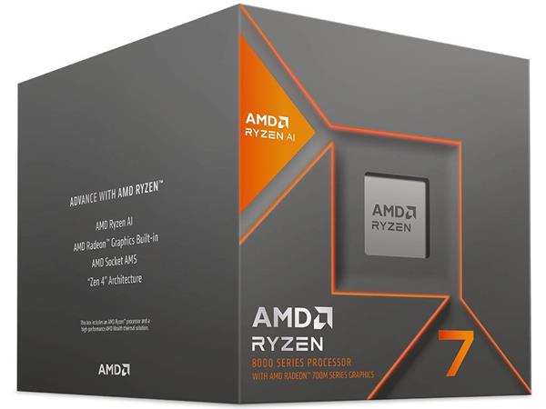 AMD Ryzen 7 8700G 4.2GHz Επεξεργαστής 8 Πυρήνων για Socket AM5 σε Κουτί με Ψύκτρα