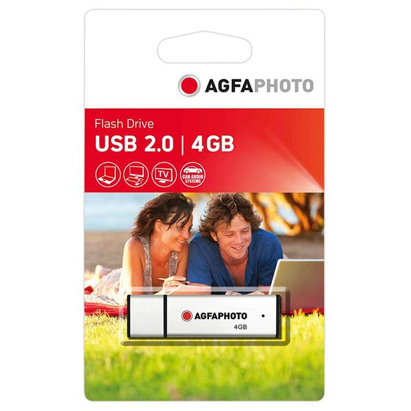 AGFAPHOTO USB 2.0 SILVER     4GB