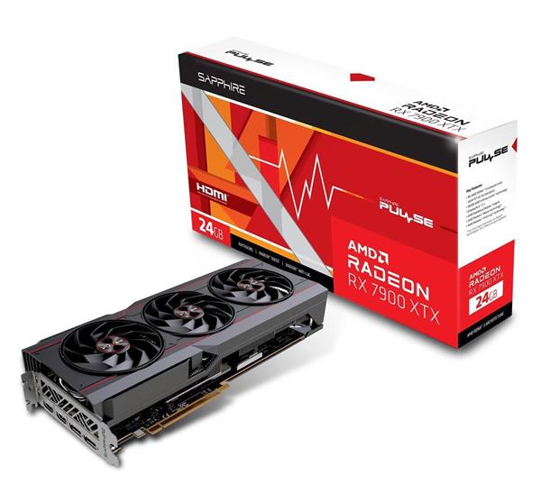 Sapphire VGA  RADEON RX 7900 XTX 24GB Gaming OC DUAL HDMI/DUAL DP GDDR6 (UEFI)