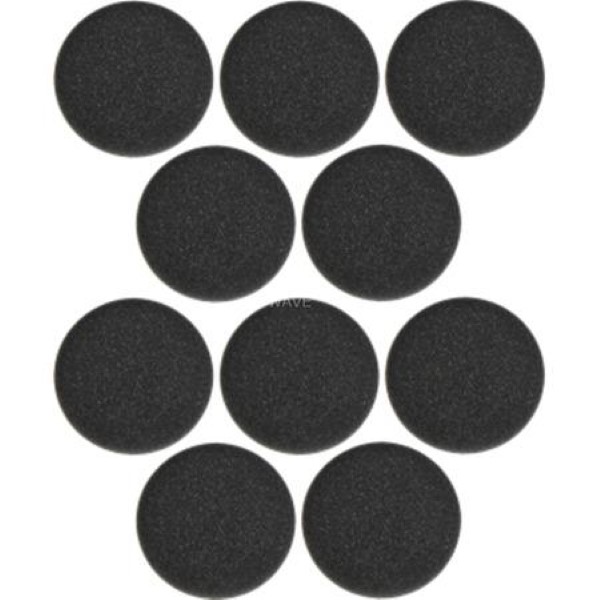 JABRA EAR CUSHION FOAM BLACK, 10 PIECES