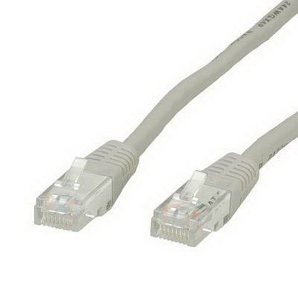 PATCH CABLE ROLINE GRAY C6 UTP 3M R5093