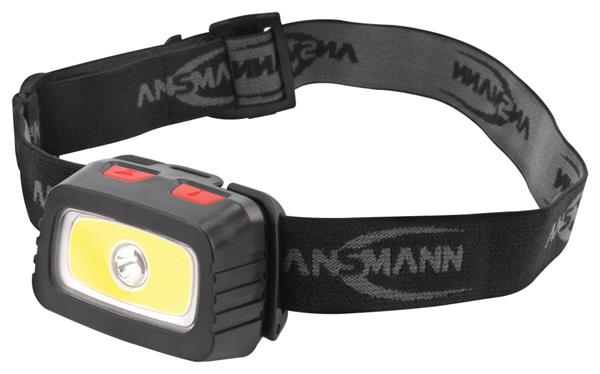 ANSMANN HEADLIGHT HD200B BK