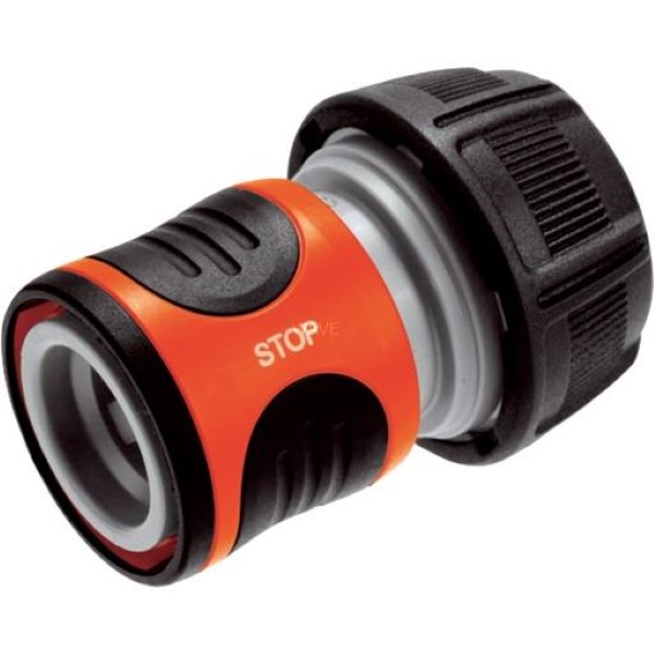 GARDENA WATER STOP 18214-20, LENGTH OF TUBING BLACK - ORANGE, 19MM 3-4 "