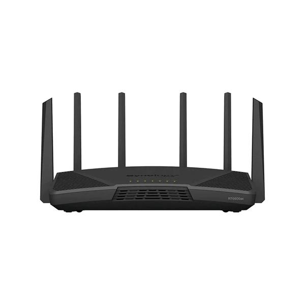SYNOLOGY WIRELESS BROADBAND ROUTER 6600 Mbps 4*GLAN 6*ANT WF