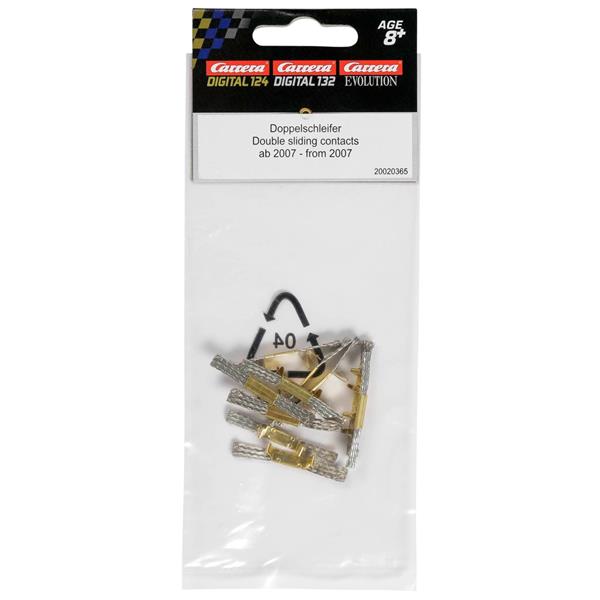 CARRERA DOUBLE SLIDING CONTACTS  10  FROM 2007       20020365