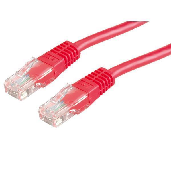 Patch Cord 5m UTP Cat 6 Red Roline 21.99.1561