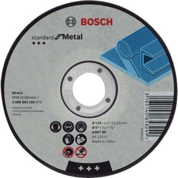 BOSCH CUTTING DISC EXPERT FOR METAL 125MM