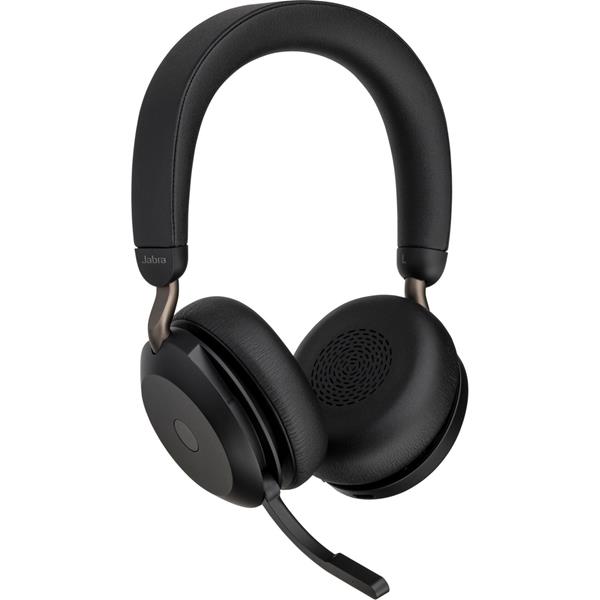 JABRA EVOLVE2 75 MS HEADSET BT OVER-EAR BLACK USB-A