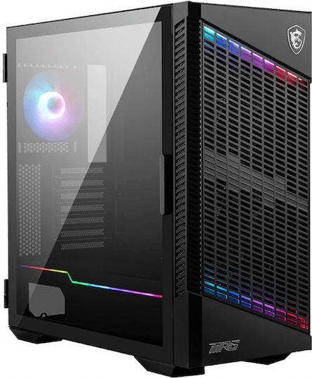 MSI MPG Velox 100P Airflow Gaming Midi Tower  RGB black