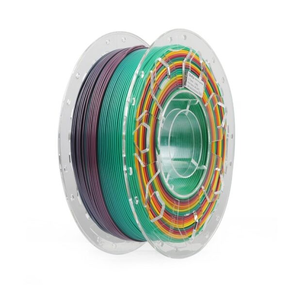 Creality CR-PLA Rainbow, 3D Printer Filament 1 kg Spool,1.75 mm (3301010010)