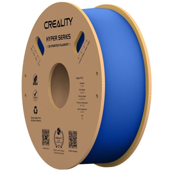 Creality Hyper PLA Blue 3D Printer Filament, High