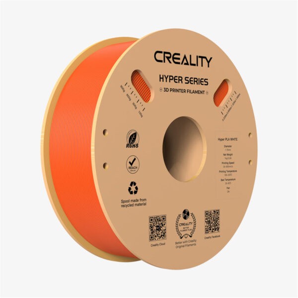 Creality Hyper PLA Orange 3D Printer Filament, Hig