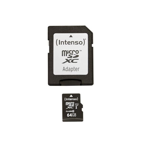 INTENSO MICRO SECURE DIGITAL MICROSD UHS-I  64GB
